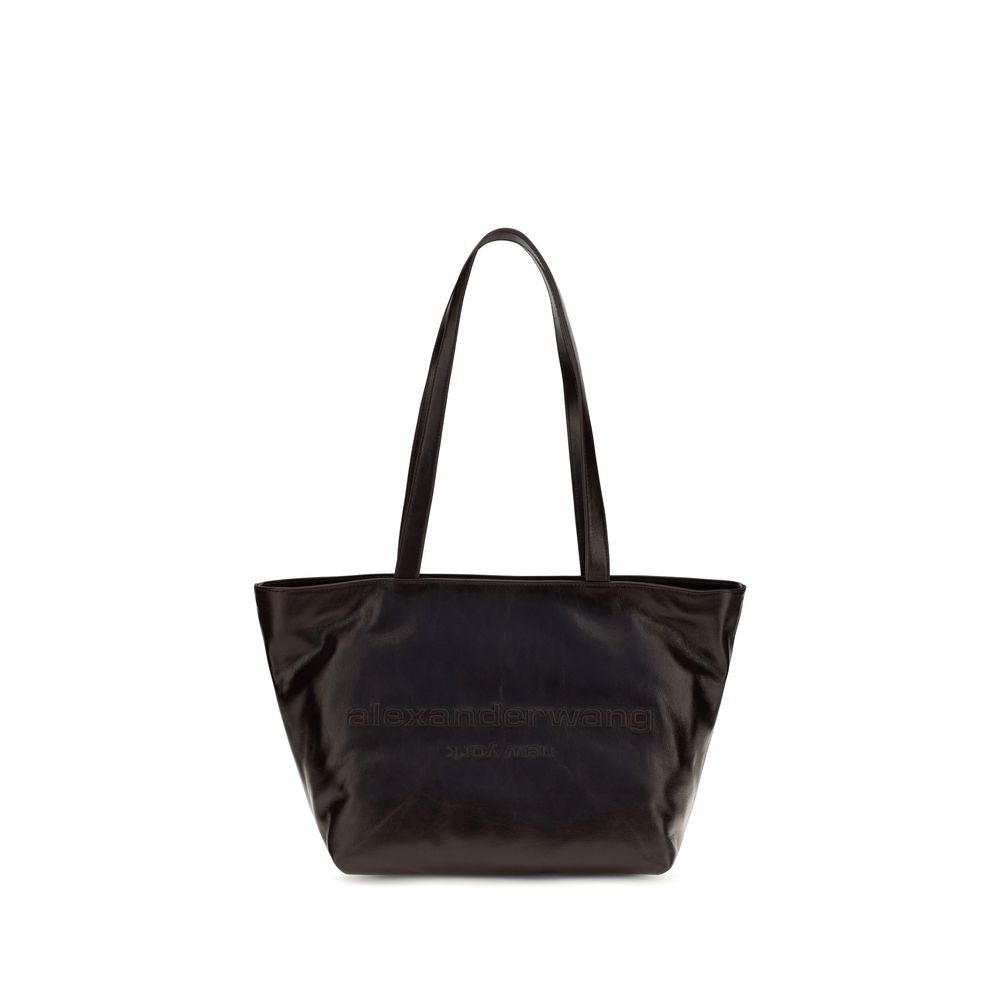 Alexander Wang Brown Calf Leather Bos Taurus Shoulder Bag